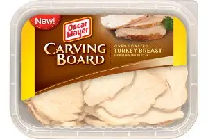 OSCAR MAYER LUNCH MEAT COLD CUTS CARVING BOARD OVEN ROASTED TURKEY BREAST 7 OZ PACK OF 3