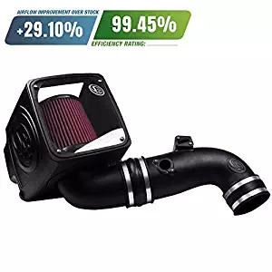 S&B Filters 75-5075-1 Cold Air Intake for 2011-2016 Chevy/GMC Duramax 6.6L (Cotton Cleanable Filter)