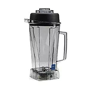 Vitamix 212-1003 756 64 oz Commercial NSF Container with Ice Blade and Lid, 64oz Black