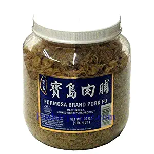 Formosa Brand Cooked Dried Pork Fu (Cooked Shreded Dried Pork) 18 Oz