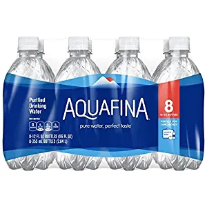 Aquafina Purified Drinking Water (8 Count, 12 Fl Oz Each)