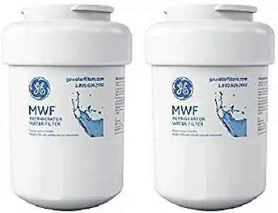 GE SmartWater MWFP Refrigerator Water Filter, 2-Pack