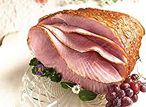 Fully Cooked Spiral Cut Honey Glazed Holiday Ham. Low Sodium and Gluten Free. 8.5 - 9.5 pounds. Serves 16 - 20. Smoked Meat and Baked with Honey