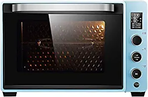 L.HPT Oven Slice Multi-Function Natural Convection 1050 Watts Mini Toaster Oven (Color : Blue)