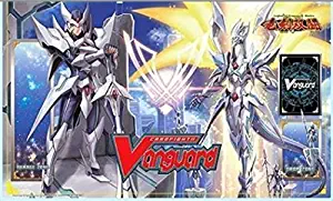 LIMITED EDITION Blaster Blade Seeker & Thing Saver Dragons PLAYMAT - Cardfight Vanguard English Legion of Blades BT16 from Booster Case