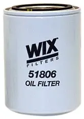 WIX Filters - 51806 Heavy Duty Spin-On Lube Filter, Pack of 1