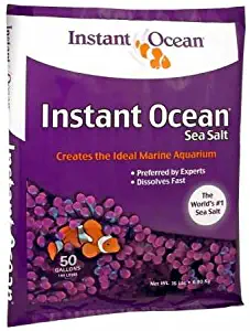 Instant Ocean Sea Salt for Marine Aquariums, Nitrate & Phosphate-Free
