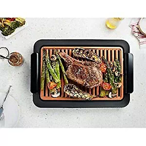 Gotham Steel Smokeless Electric Grill XL, Deluxe Nonstick As Seen on TV, Nonstick, 99 Value!