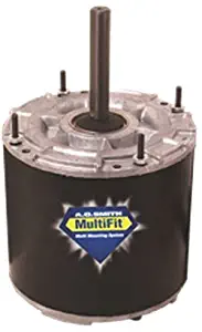 Century 9722 Multifit Condenser Fan Motor, 208 / 230 Volts, 0.9 AMPS, 1/8 TO 1/12 HP, 1,075 RPM