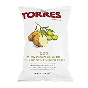 Patatas Fritas Torres Olive Oil Premium Potato Chips Big Bag (1 x 5.29 Ounce)