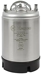 Kegco AB2G-SH Ball Lock Keg, 1, Stainless Steel