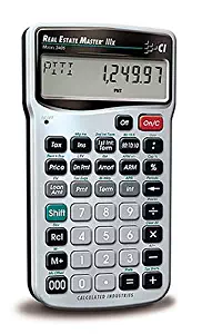 Calculated Industries 3405 Real Estate Master IIIX Real Estate Finance Calculator