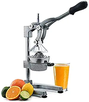ROVSUN Commercial Grade Citrus Juicer Hand Press Manual Fruit Juicer Juice Squeezer Citrus Orange Lemon Pomegranate (Grey)