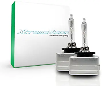 XtremeVision HID Xenon Replacement Bulbs - D3S / D3R / D3C - 5000K Bright White (1 Pair) - 2 Year Warranty