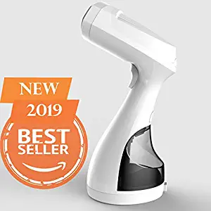 MagicPro Portable Garment Steamer for Clothes, Garments, Fabrics Removes Wrinkles for Fresh Clothing, Fast Heat and Auto Off, Handheld Travel Steamer with Detachable 300ml Water Tank