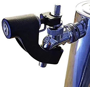 Black Tap Lock for Perlick 630 and Perlick 650 Draft Beer Faucets - A Smarter Alternative to the 308-40C Perlick Wrap-Around Tap Lock