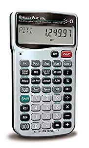 Calculated Industries 3430 Qualifier Plus IIIFX Real Estate Finance Calculator